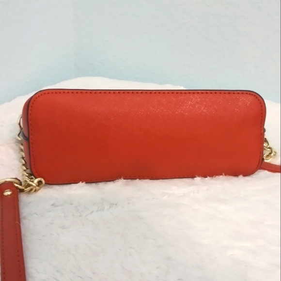 Steve Madden Faux Leather Crossbody Purse Bag Handbad with Gold Chain Strap - Picture 7 of 16